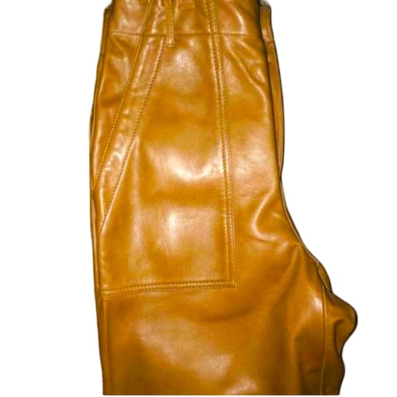 ❤️❤️”ZARA”💜💜NWT💛💛BUTTER SOFT LEATHER💚💚 - Picture 5 of 9